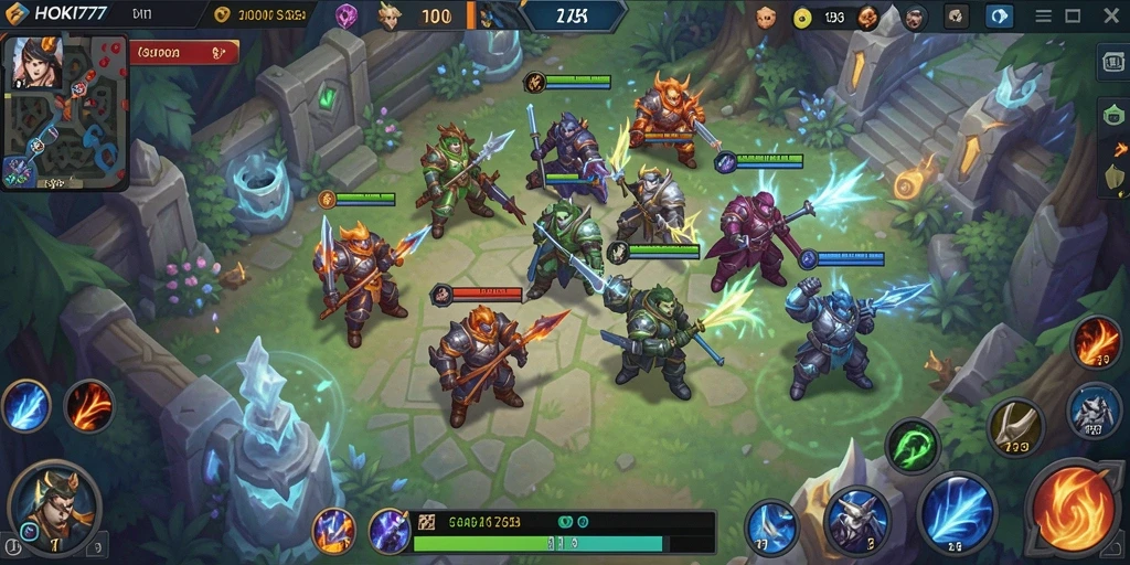 Gameplay seru HOKI777 dengan karakter yang beragam dan aksi mendebarkan.