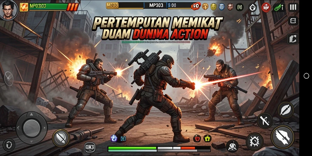 Tampilan aksi seru dalam MPO303 dengan grafis menawan.