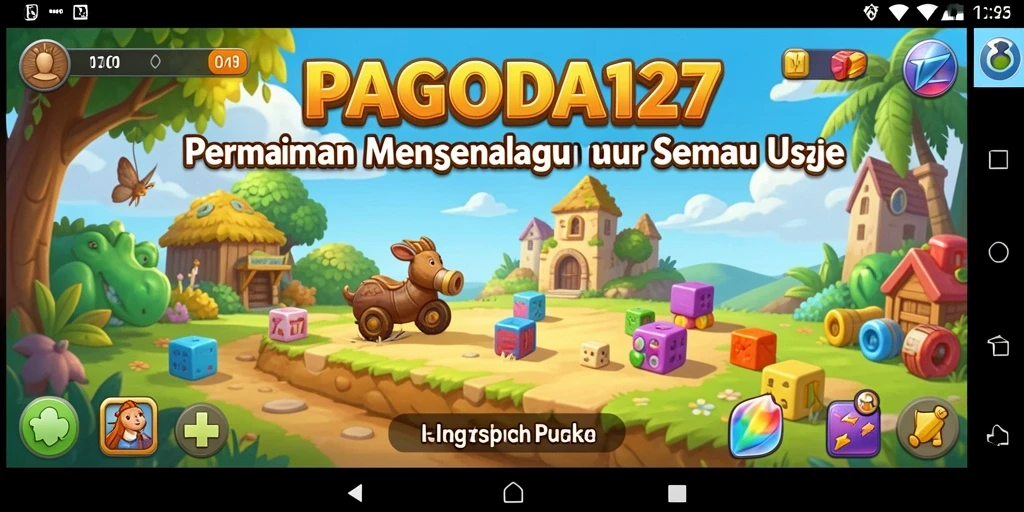 Tampilan permainan Puzzle yang menarik dan penuh tantangan.
