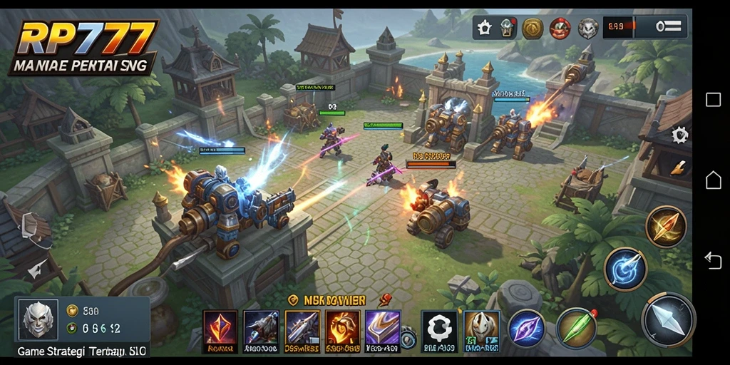 Tampilan gameplay RP777 yang memikat dan menantang.