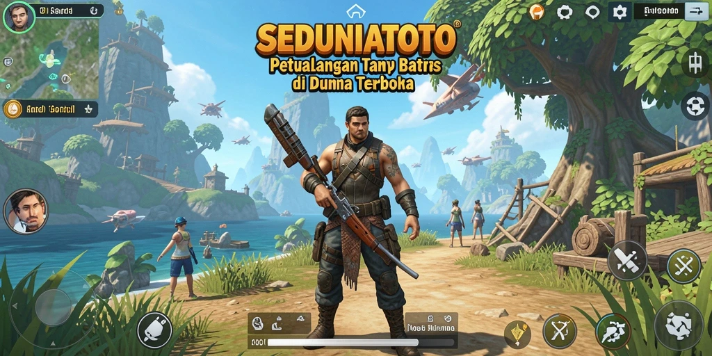 Menampilkan aksi seru di dunia terbuka SEDUNIATOTO.