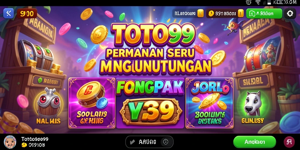 Gameplay menarik dari TOTO99 menunjukkan keseruan permainan Slot.