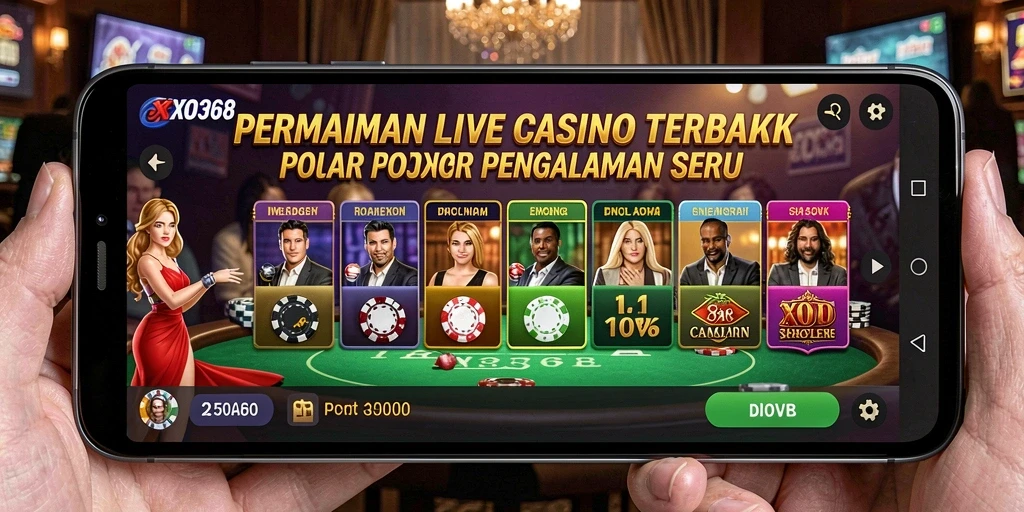 Tampilkan gameplay seru dengan dealer profesional di XO368.